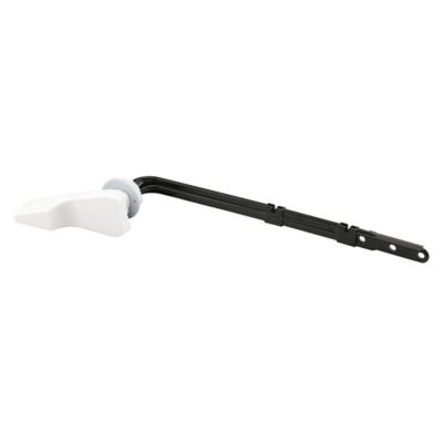 Prime-Line Toilet Tank Lever, Adjustable, Plastic, White Handle, Fits Fluidmaster Sure-Fit, MP56500