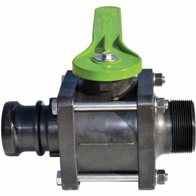 Green Leaf Inc. 2 in. Xtra Small Steel Handled 4-Bolt Sprayer Valve