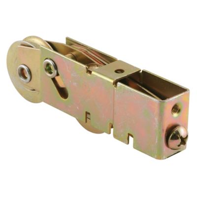 Prime-Line 1 in. Steel Ball Bearing Sliding Door Tandem Roller Assembly, D 1982