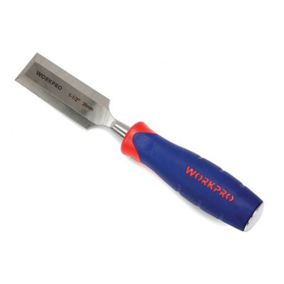 Prime-Line Hardened and Tempered Steel Wood Chisel, 1-1/2 Inch Wide Blade, (Single Pack), W043009