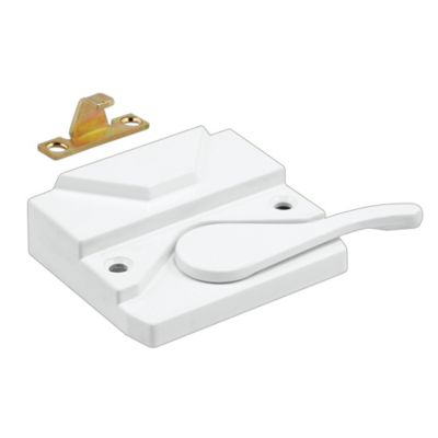 Prime-Line Sash Lock and Keeper, Right Hand, White, H 3953