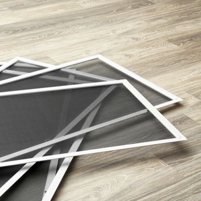 Image showing  Stick-On Fiberglass Screen Repair Kit 3 in. x 3 in., Gray, 5 pk., P 8095