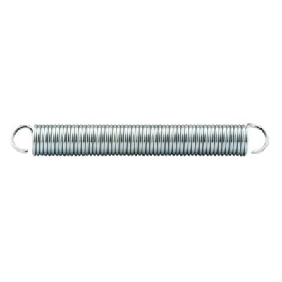 Prime-Line 0.148 Gauge x 1-1/4 in. x 10 in. Extension Spring, Nickel, Single Loop Open, 1-Pack