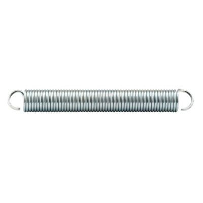 Prime-Line Extension Spring, Nickel, 0.148 Ga x 1-1/4 in. x 10 in., Single Loop Open, 1 pk., SP 9677