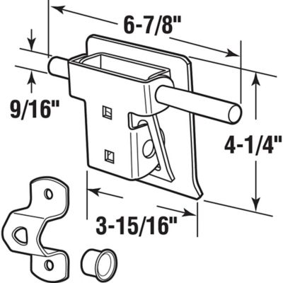 Image showing  Garage and Shed Lock, Tamper-Proof