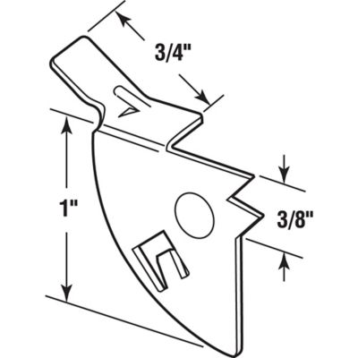 Image showing  Knife Latches Right Hand, Mill, 25 pk., PL 14672