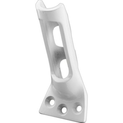 Prime-Line 3/4 in. White Aluminum Flagpole Bracket, U 10044