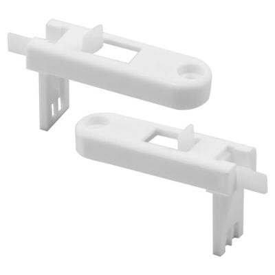 Prime-Line Window Tilt Latch, White Plastic, 1 Set, F 2788