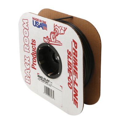 Prime-Line 0.155 in. x 250 ft. Roll Black Spline, 1 Roll, P 7567