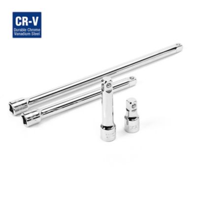 Image showing  3/8 in. Socket Drive Extension Bar Set, Heat-Treated