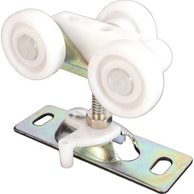 Prime-Line 1 in. Flat Nylon Wheel Bi-Fold Door Roller, 2 pk., N 6848