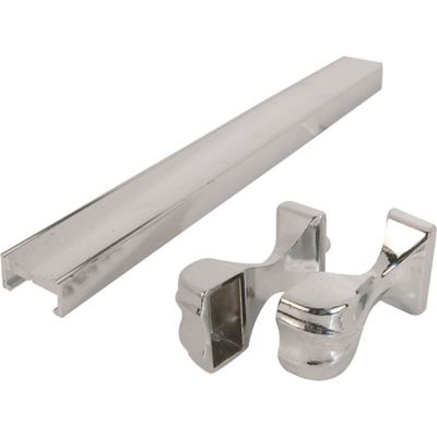 Prime-Line Tub Enclosure Towel Bar Kit, 3/8 in. x 3/4 in. x 32 in. Bar, Extruded, MP6093