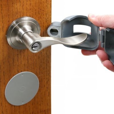 Image showing  Handle Lock-Out Device, Fits Round Door Knobs with Max Diameter of 2-7/8 in.