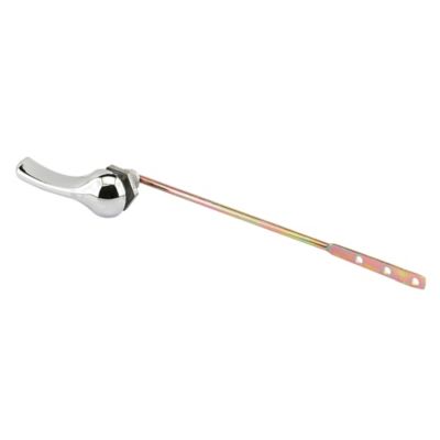 Prime-Line Toilet Tank Lever, Metal Alloy Arm with Metal Nut, Chrome Finished Handle, MP56506