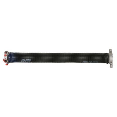 Prime-Line Steel Right-Hand Garage Door Torsion Spring, 0.218 In. x 1.75 In. x 20 In., Black with Blue Painted End (Single Pack)
