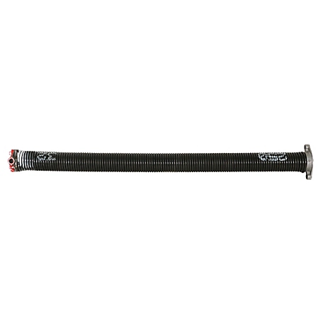 Prime-Line Steel Right-Hand Garage Door Torsion Spring, 0.250 x 1.75 x 32in., Black with White Painted End (Single pk.)