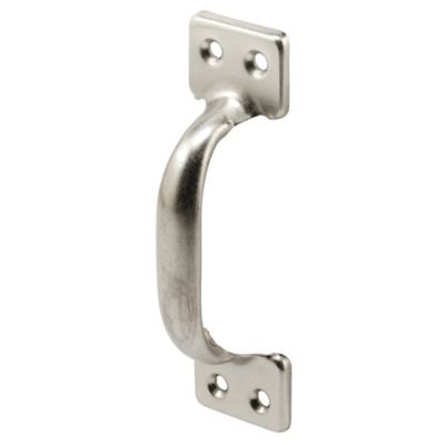 Prime-Line 4 in. Satin Nickel Stamped Steel Sash Lift