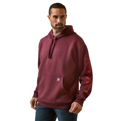Image showing 0 th Ariat Men's Rebar Graphic Work Hoodie