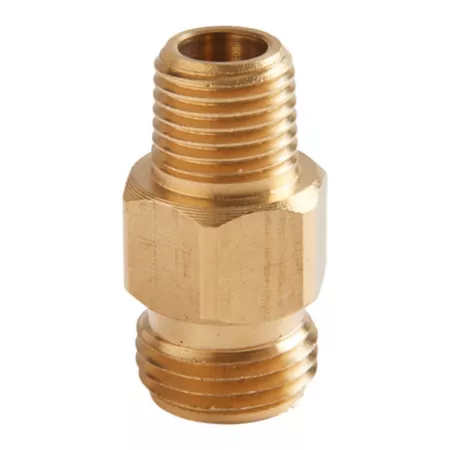 CountyLine 11/16 in IM x 1/4 in NPT Brass Nozzle Fittings 4 Pack Ag Sprayer Fittings