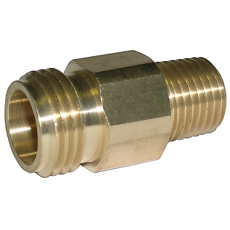 CountyLine 11/16 in. IM x 1/4 in. NPT Brass Nozzle Fittings, 4-Pack