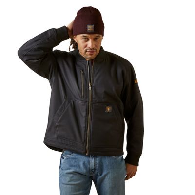 Ariat Men's Rebar DuraCanvas Bomber Work Jacket