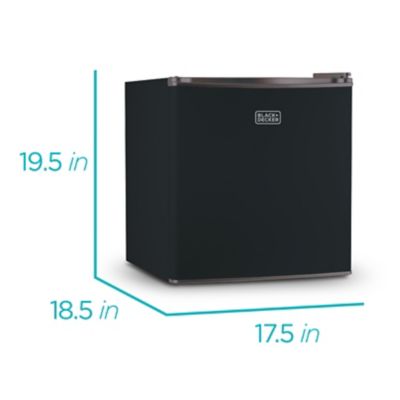 Image showing  1.7 cu. ft. Compact Refrigerator Mini Fridge with Freezer