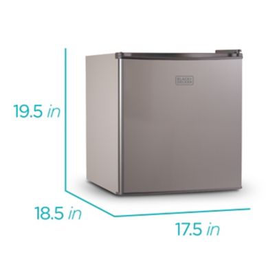 Image showing  Compact Refrigerator Mini Fridge with Freezer 1.7 cu. ft., BCRK17V