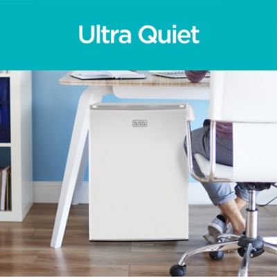 Image showing 6 th Black & Decker Compact Refrigerator Mini Fridge with Freezer,2.5 cu. ft., BCRK25W