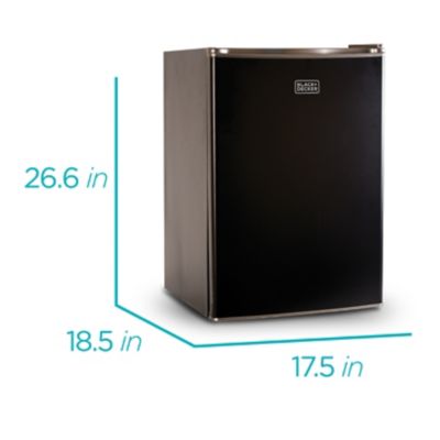 Image showing  2.5 cu. ft. Compact Refrigerator Mini Fridge with Freezer, BCRK25B