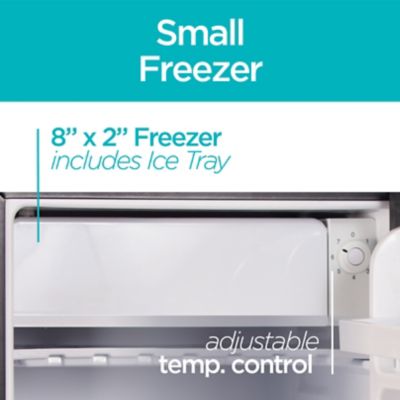 Image showing  2.5 cu. ft. Compact Refrigerator Mini Fridge with Freezer, BCRK25B