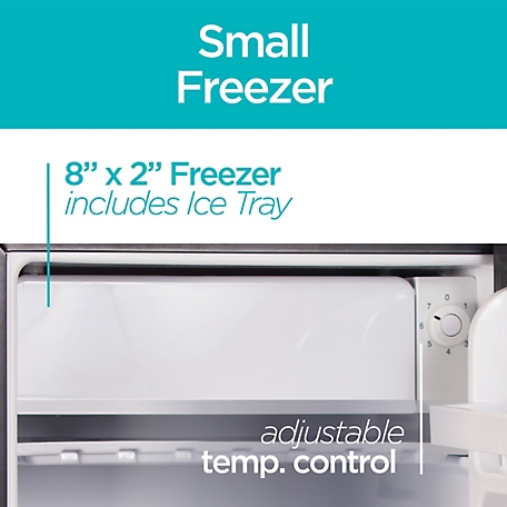 Black & Decker Compact Refrigerator Mini Fridge with Freezer,4.3 cu. ft.,  BCRK43V at Tractor Supply Co.