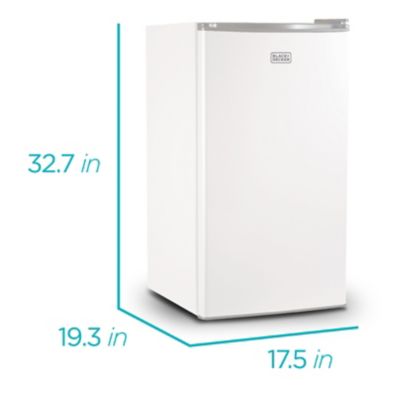 Image showing  Compact Refrigerator Mini Fridge with Freezer,3.2 cu. ft., BCRK32W