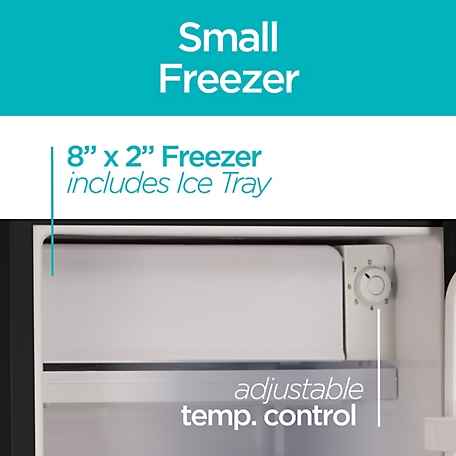 Black & Decker Compact Refrigerator Mini Fridge with Freezer,3.2 cu. ft.,  BCRK32V at Tractor Supply Co.