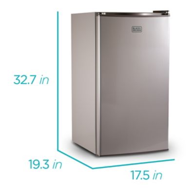 Image showing  Compact Refrigerator Mini Fridge with Freezer,3.2 cu. ft., BCRK32V