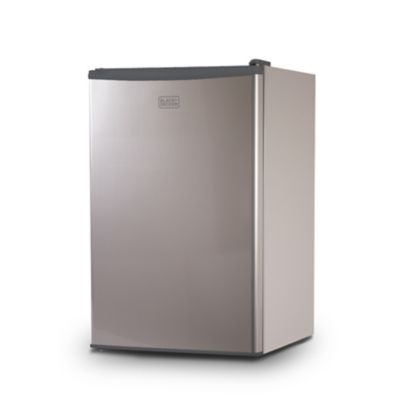 Black & Decker Compact Refrigerator Mini Fridge with Freezer,4.3 cu. ft., BCRK43V