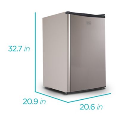 Image showing  Compact Refrigerator Mini Fridge with Freezer,4.3 cu. ft., BCRK43V