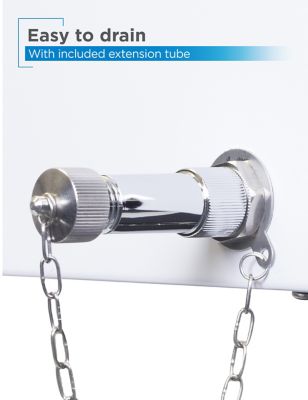 Image showing  Mobile Cooler Cart with 2 Door Seal Lid & Bottle Opener with Catch Basin