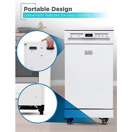 JOINPAYA Portable Soeaker dishwasher steam cleaners small washing