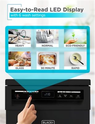 Image showing  18 in. Wide Portable Dishwasher, 8 Place Settings