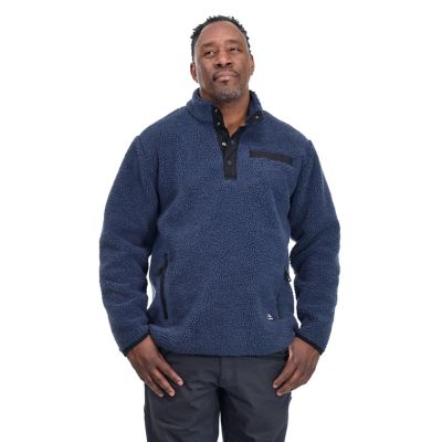 Sherpa lined cheap pullover mens