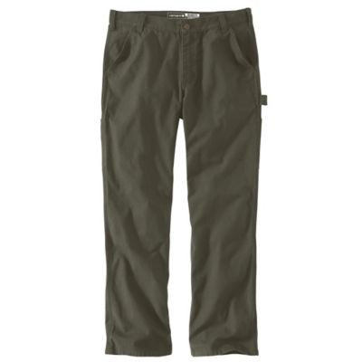 Carhartt Relaxed Fit Mid-Rise Rugged Flex Duck Dungaree Pants