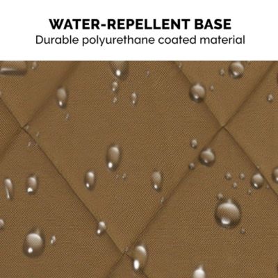 Image showing 8 th FurHaven Faux Lambswool Bolster Crate Pet Bed for Dogs and Cats