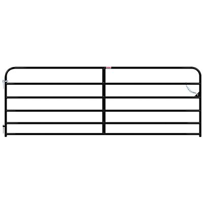 CountyLine 12 ft. 1-5/8 in. Utility Round Corner Gate, 40130125