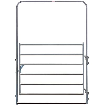 Behlen Country 6 ft. x 9 ft. 1-5/8 in. Arch Gate with Pin Hook-Up