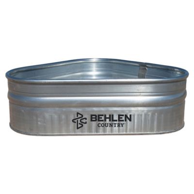 Behlen Country Shallow Galvanized Triangle Tank