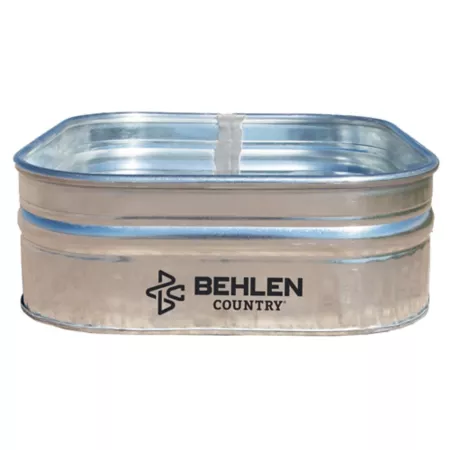 Behlen Pays 60 gal Shallow Galvanized Square Tank Stock Tanks