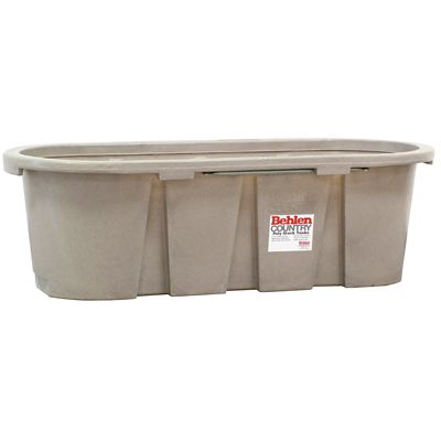 Behlen Country 150 gal. Poly Stock Tank, 2 ft. W x 2 ft. H x 6 ft. L