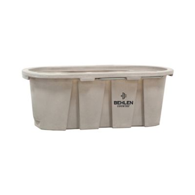 Behlen Country 125 gal. Poly Round End Stock Tank, 2 ft. x 2 ft. x 5 ft.