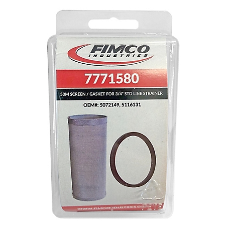 Fimco 500 Mesh Line Strainer Screen and Gasket Set