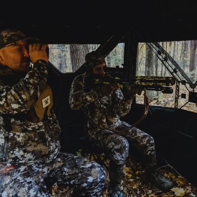 Image showing 6 th Barronett Blinds 4-Person Hi-Five 5-Sided Blind with 1-Way Fabric